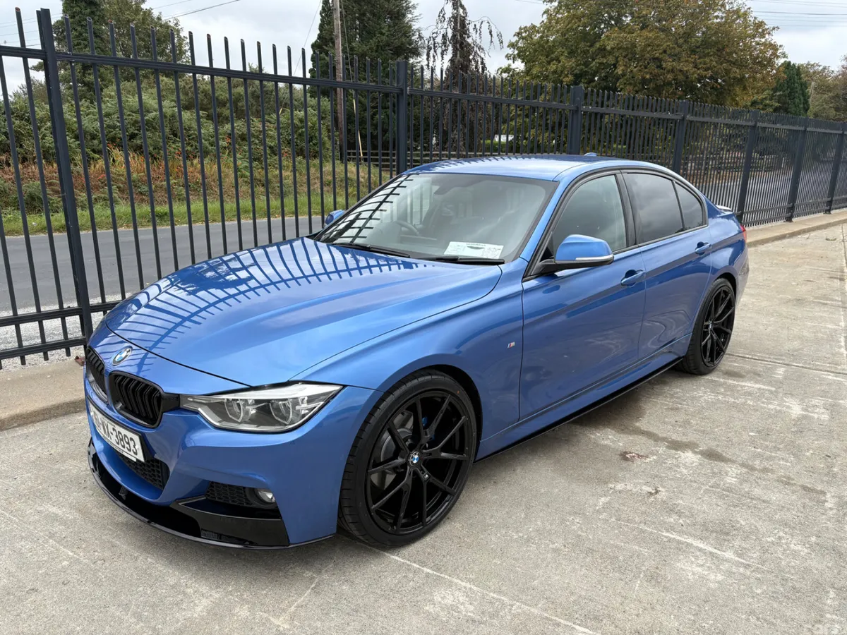 BMW 3-Series Saloon, Diesel, 2016, Blue