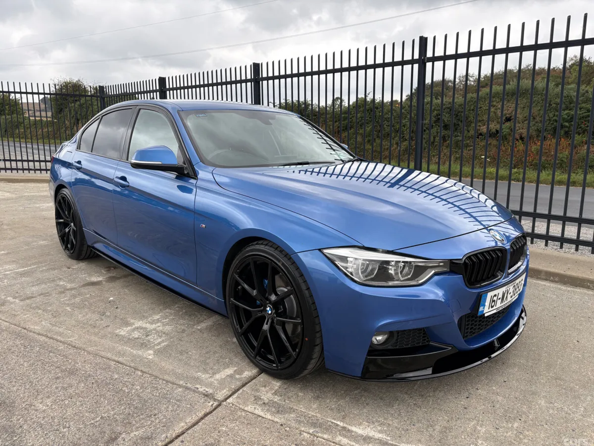 BMW 3-Series Saloon, Diesel, 2016, Blue