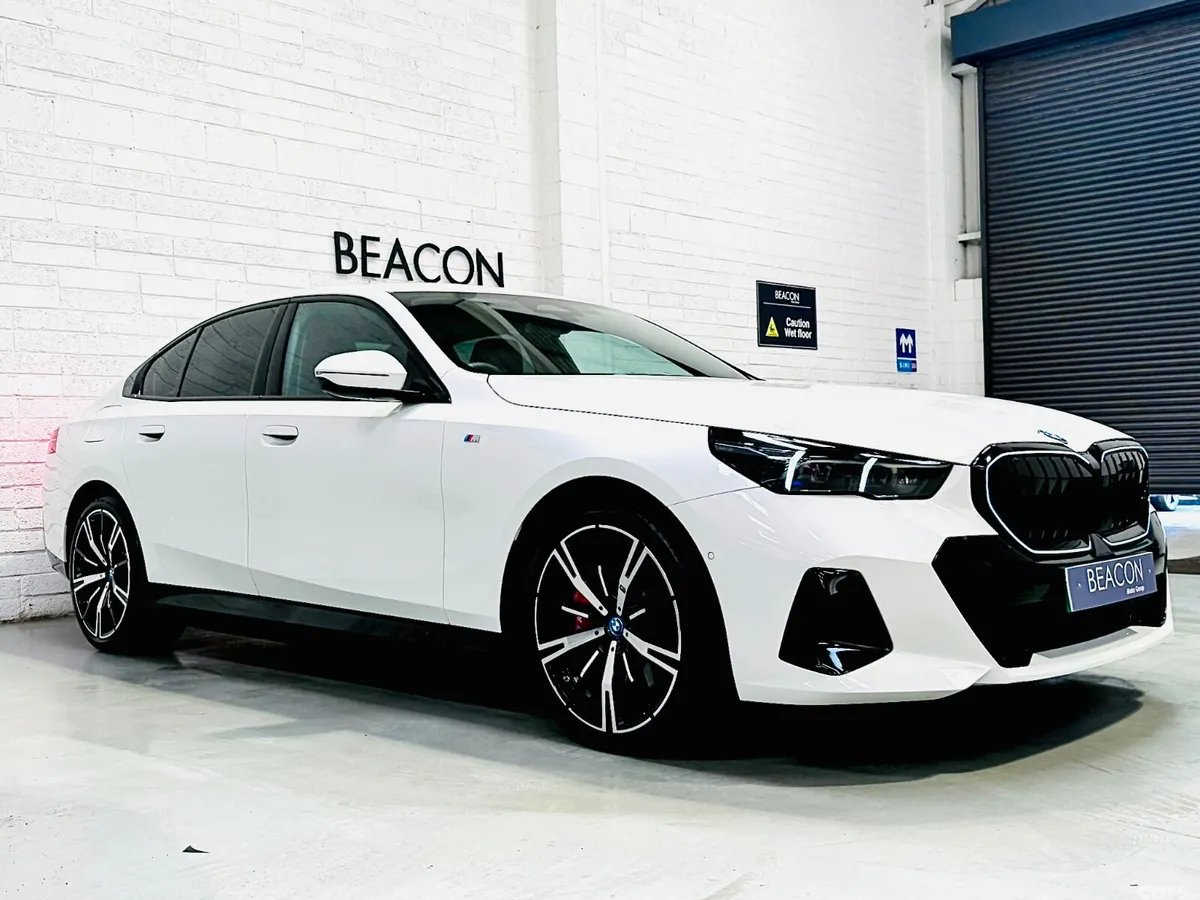 BMW i5 Saloon, Electric, 2024, White