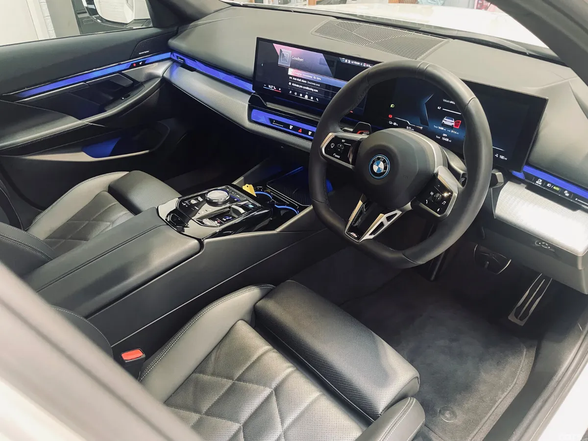 BMW i5 Saloon, Electric, 2024, White