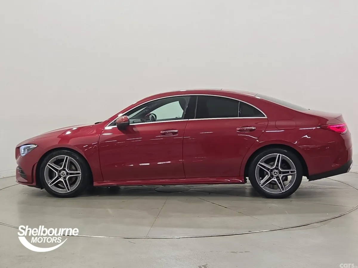 Mercedes-Benz CLA Coupe, Petrol, 2021, Red