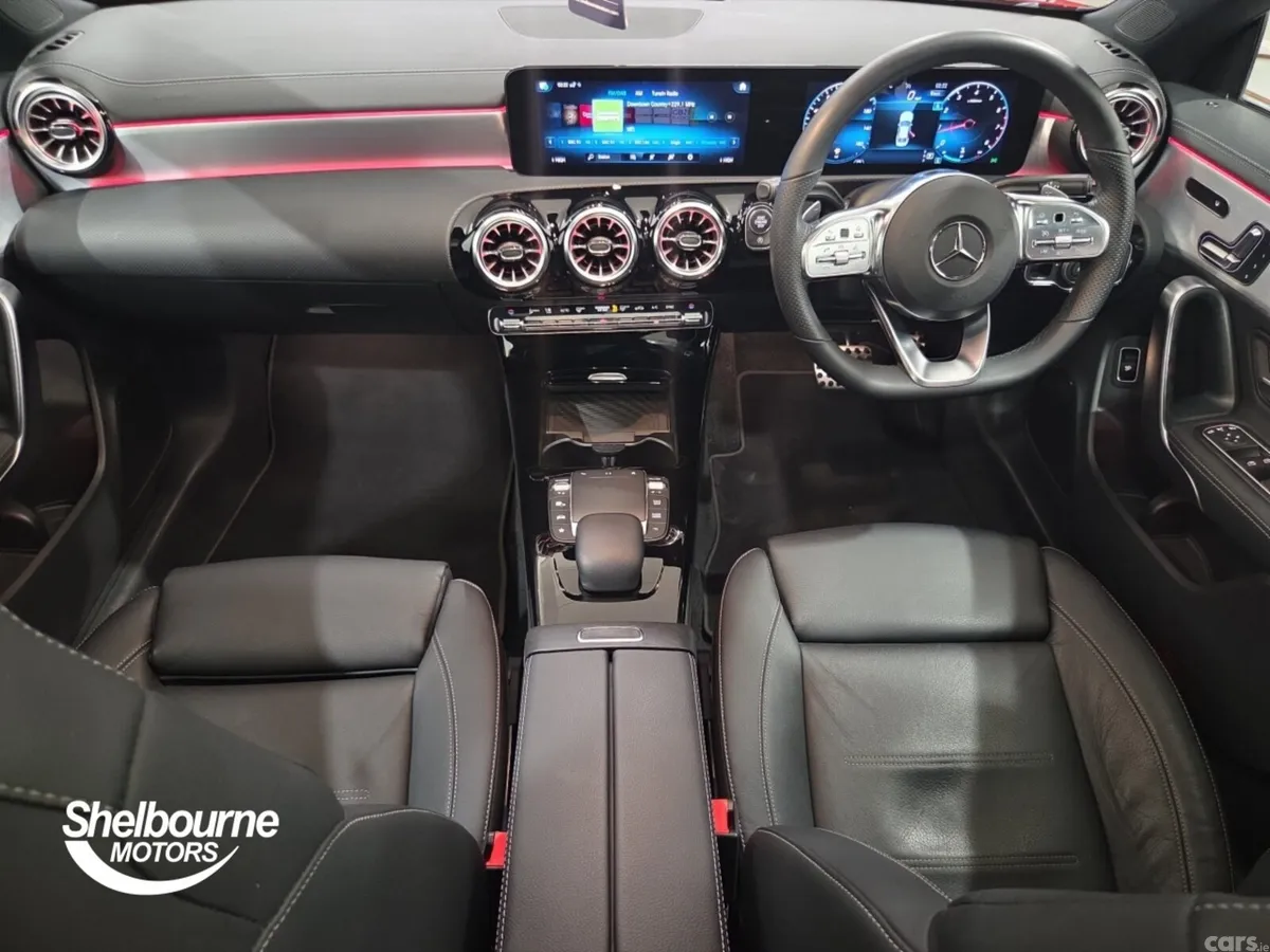Mercedes-Benz CLA Coupe, Petrol, 2021, Red