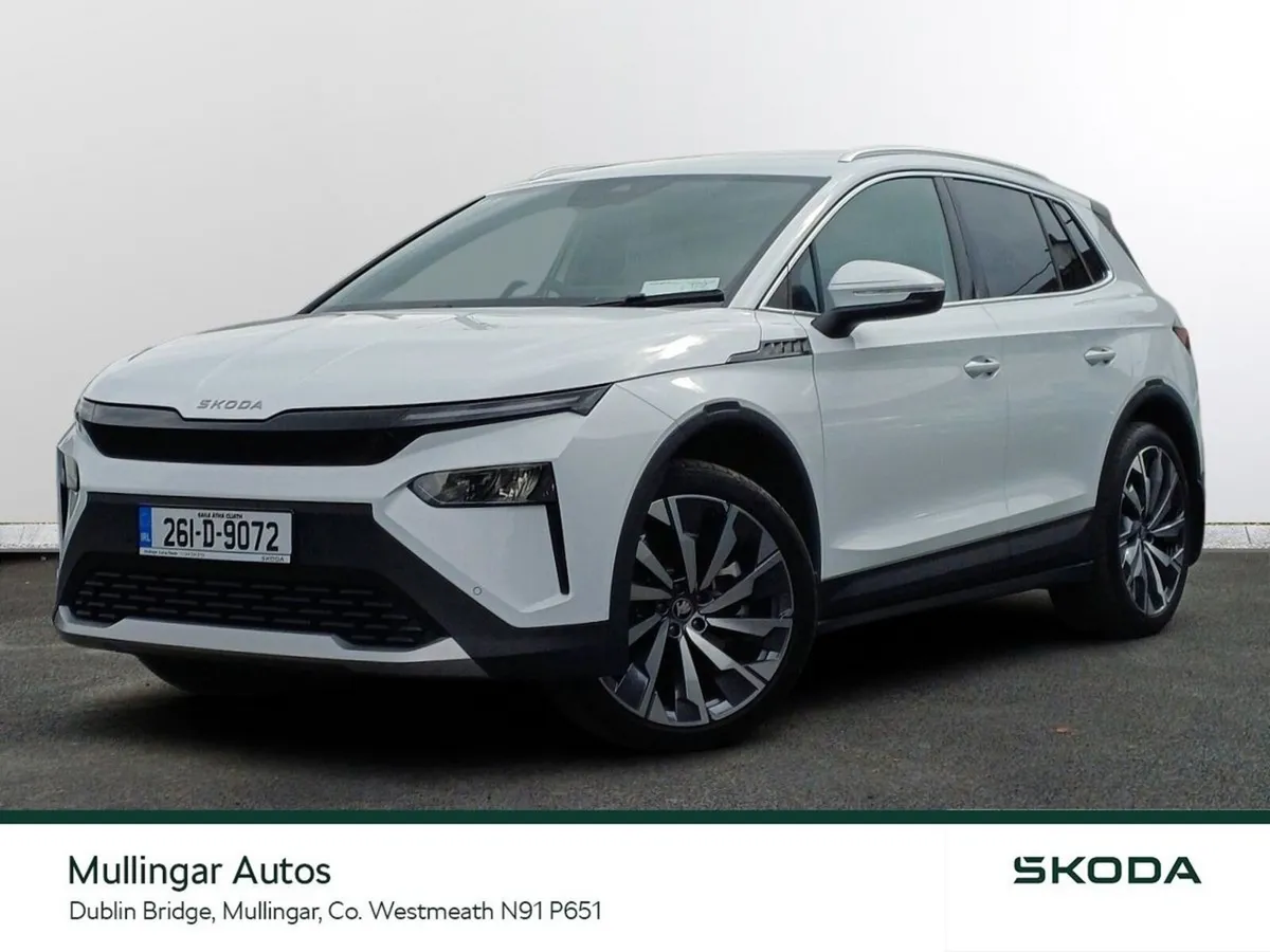 Skoda Elroq Hatchback, Electric, 2026, White