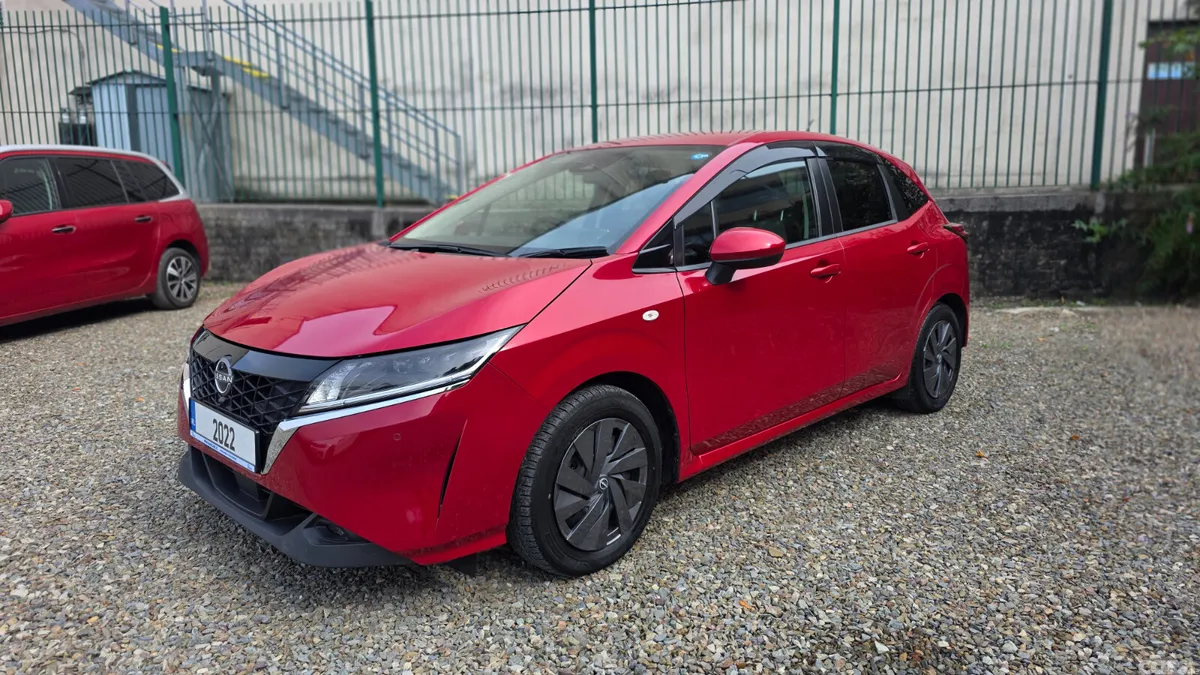 Nissan Note Hatchback, Petrol Hybrid, 2022, Red