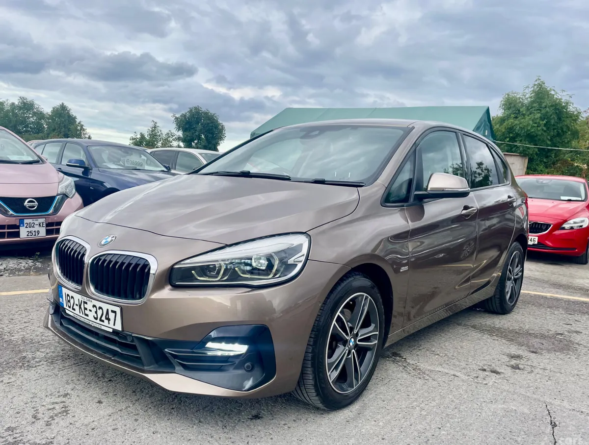 BMW 2-Series Hatchback, Diesel, 2018, Brown