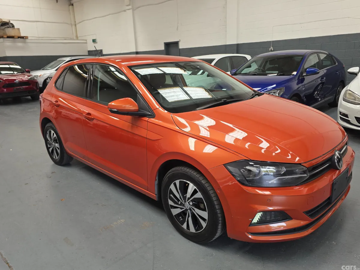 Volkswagen Polo Hatchback, Petrol, 2019, Orange