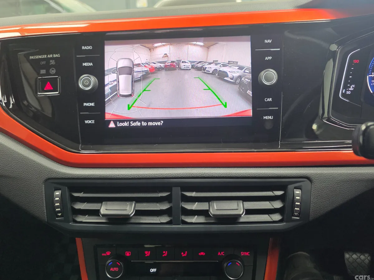 Volkswagen Polo Hatchback, Petrol, 2019, Orange