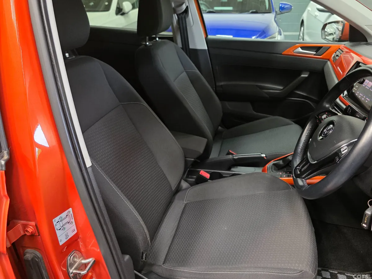 Volkswagen Polo Hatchback, Petrol, 2019, Orange