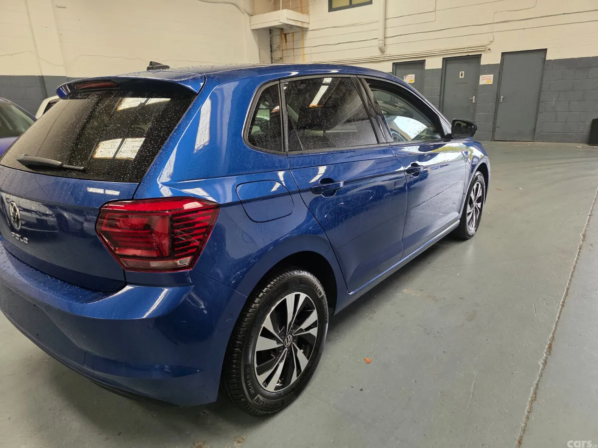 Volkswagen Polo Hatchback, Petrol, 2021, Blue