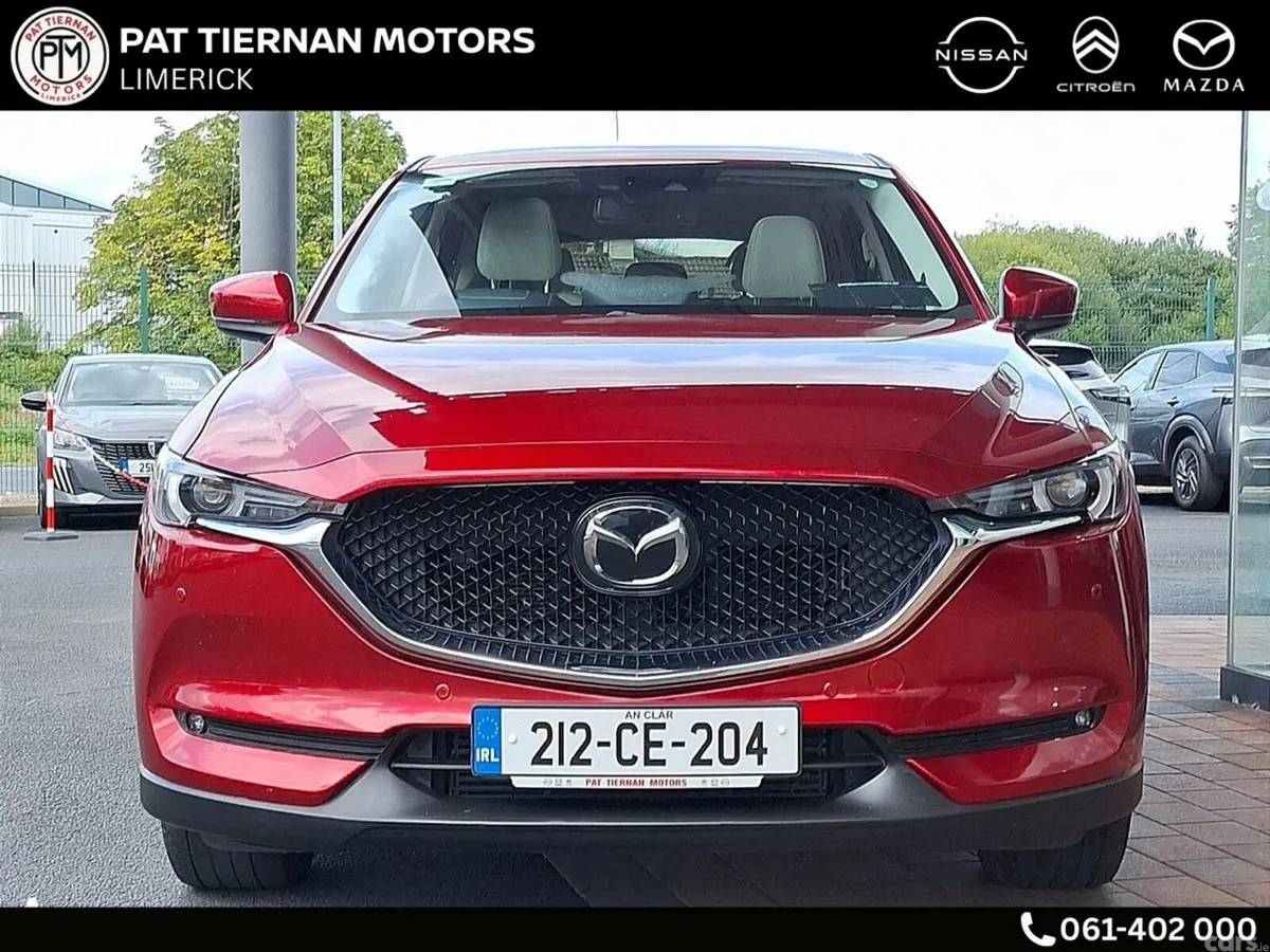 Mazda CX-5 SUV, Diesel, 2021, Red