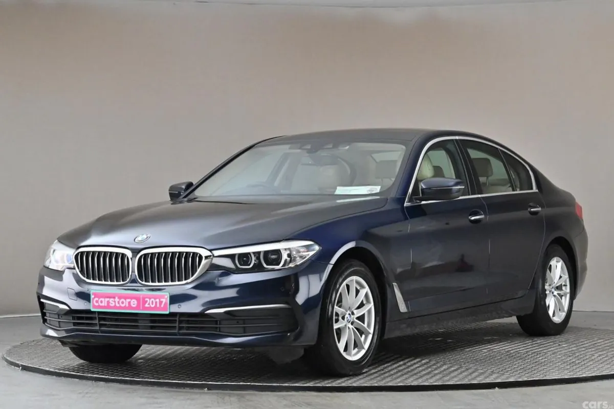 BMW 5-Series Saloon, Diesel, 2017, Blue