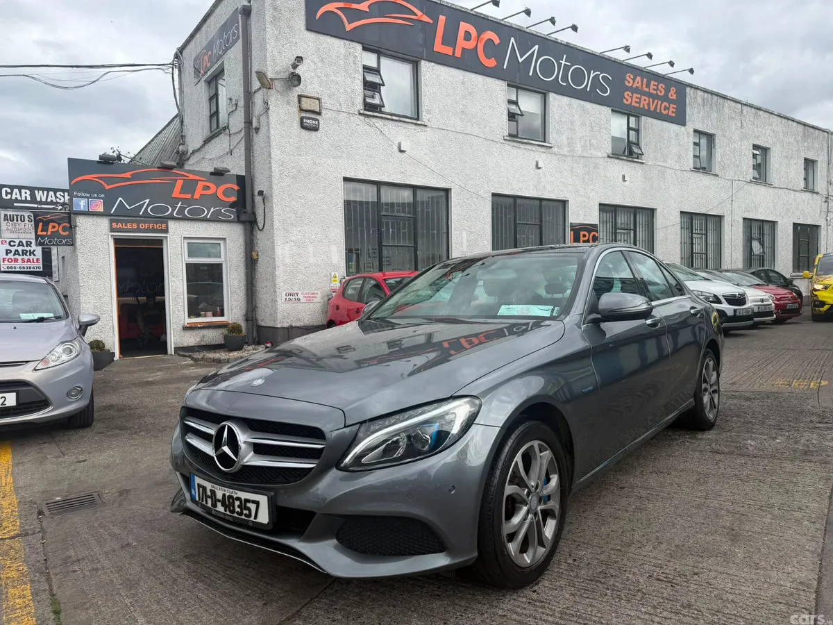 Mercedes-Benz C-Class Saloon, Petrol Plug-in Hybrid, 2017, Grey
