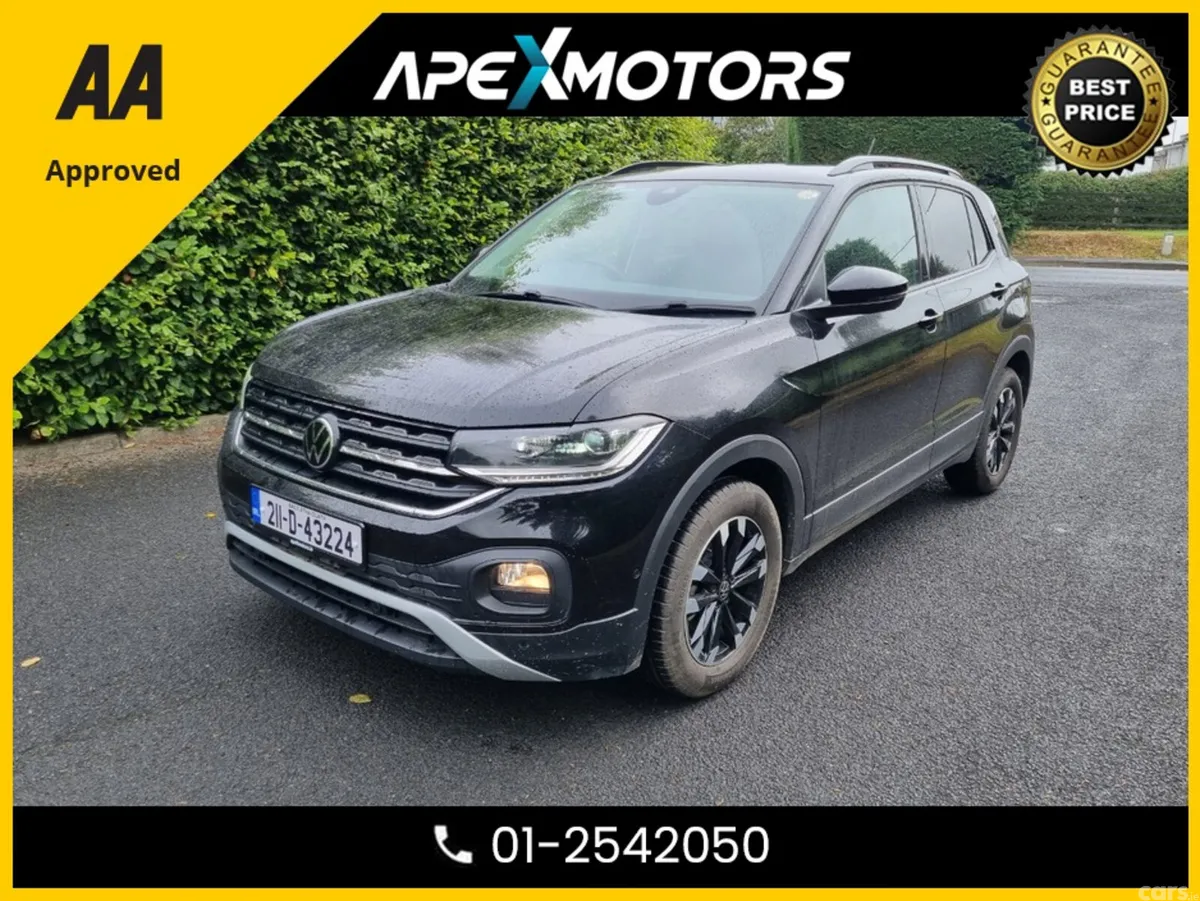 Volkswagen T-Cross SUV, Petrol, 2021, Black