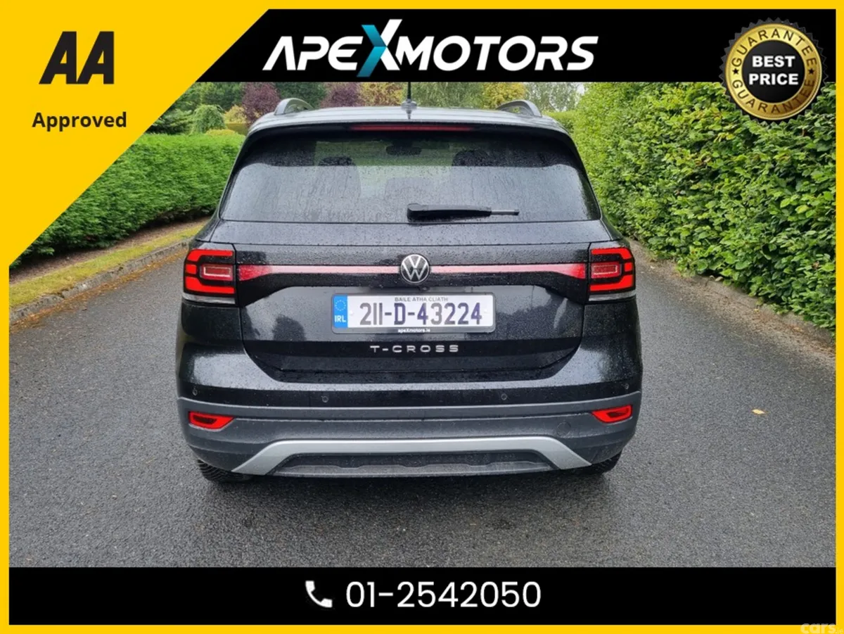 Volkswagen T-Cross SUV, Petrol, 2021, Black