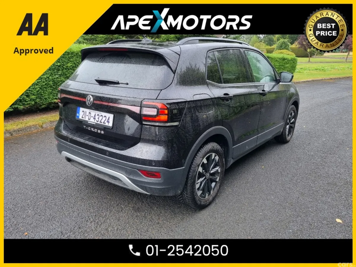 Volkswagen T-Cross SUV, Petrol, 2021, Black