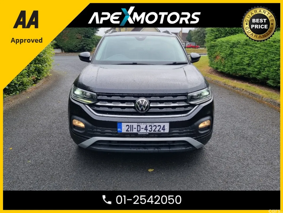 Volkswagen T-Cross SUV, Petrol, 2021, Black