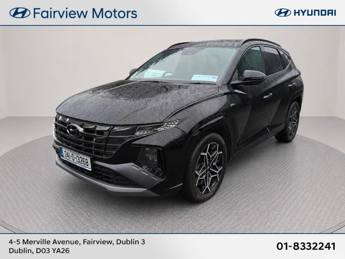 Hyundai Tucson SUV, Petrol Plug-in Hybrid, 2024, Black