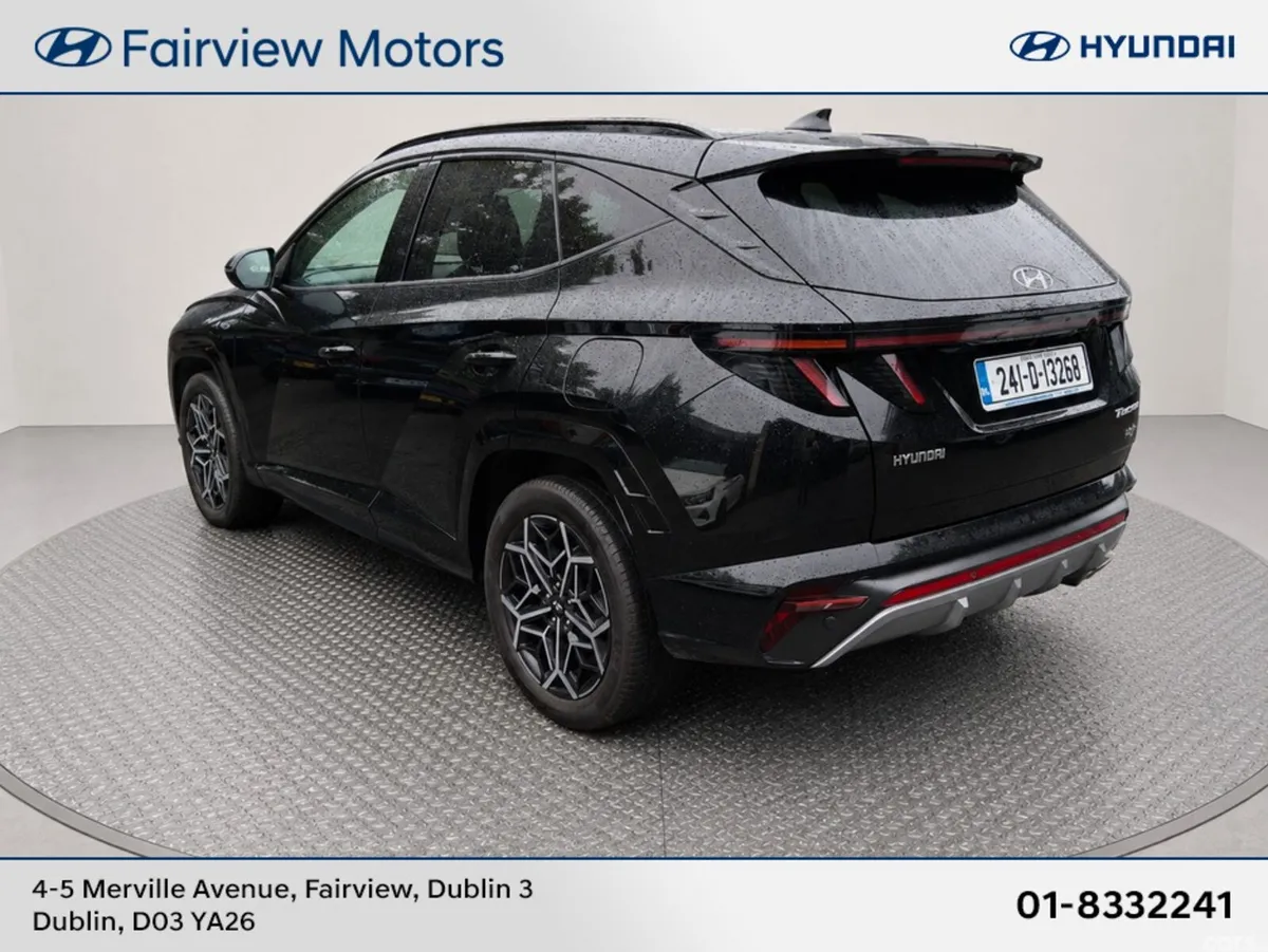 Hyundai Tucson SUV, Petrol Plug-in Hybrid, 2024, Black