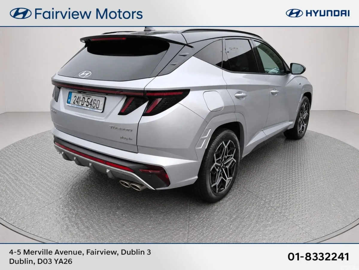Hyundai Tucson SUV, Petrol Plug-in Hybrid, 2024, Silver
