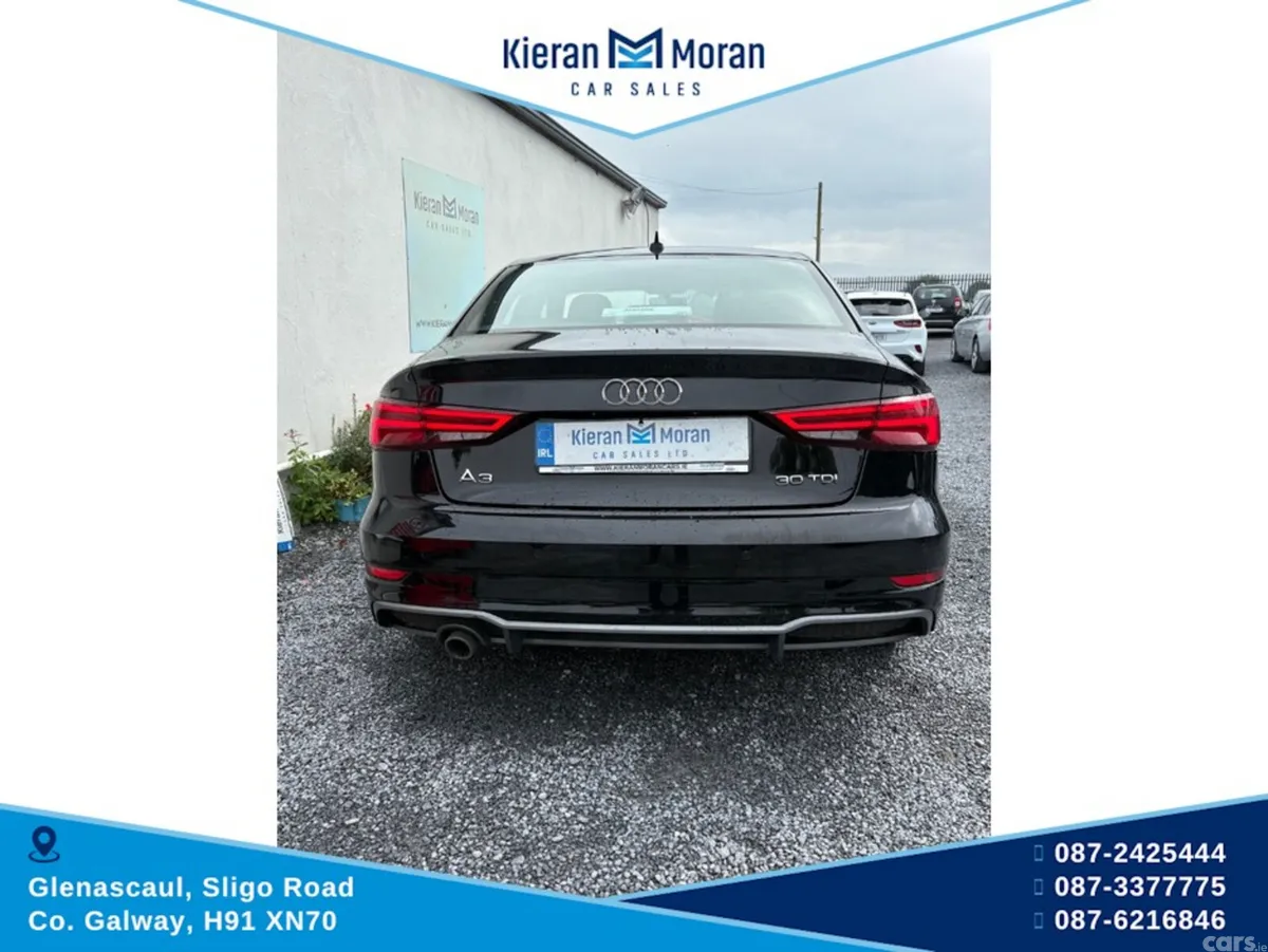Audi A3 Saloon, Diesel, 2019, Black