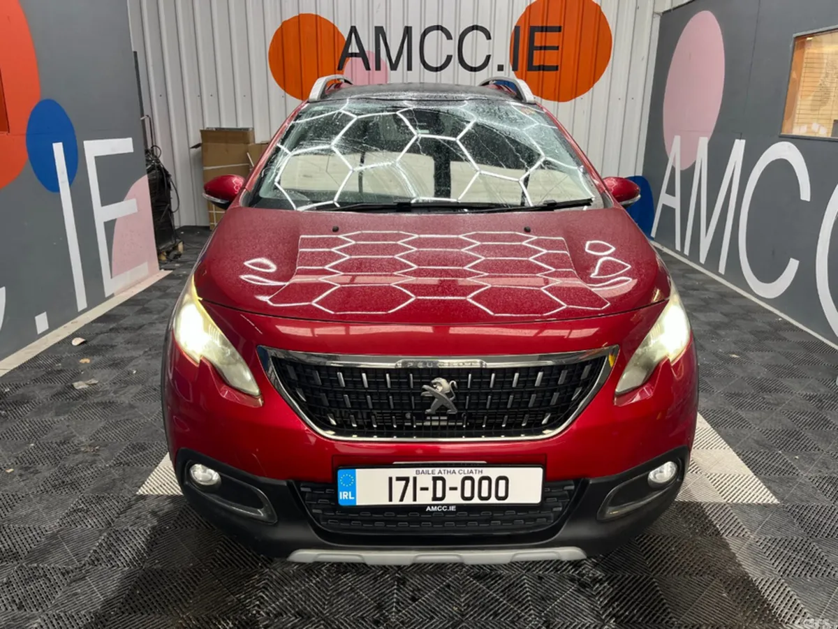 Peugeot 2008 SUV, Petrol, 2017, Red