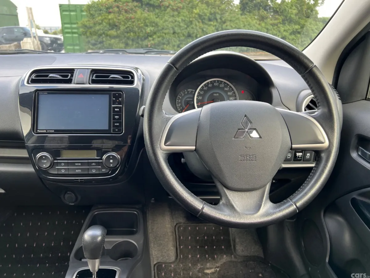 Mitsubishi Mirage Hatchback, Petrol, 2015, Silver