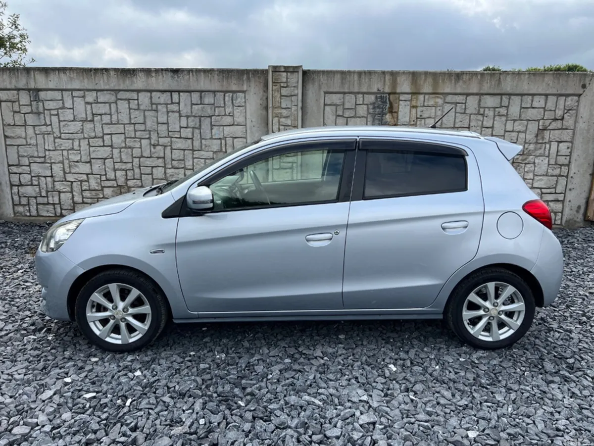 Mitsubishi Mirage Hatchback, Petrol, 2015, Silver