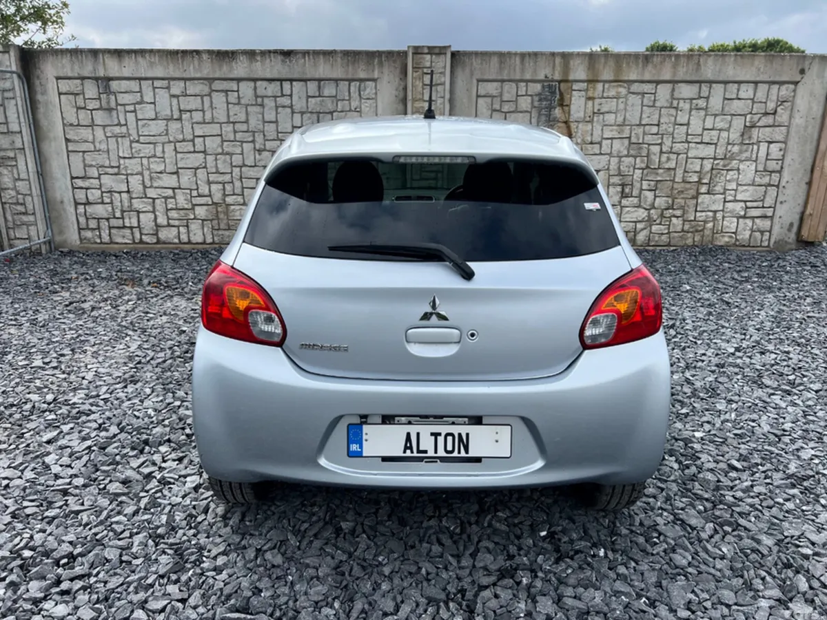 Mitsubishi Mirage Hatchback, Petrol, 2015, Silver