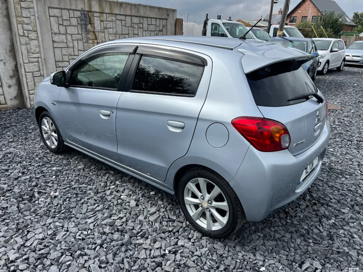 Mitsubishi Mirage Hatchback, Petrol, 2015, Silver