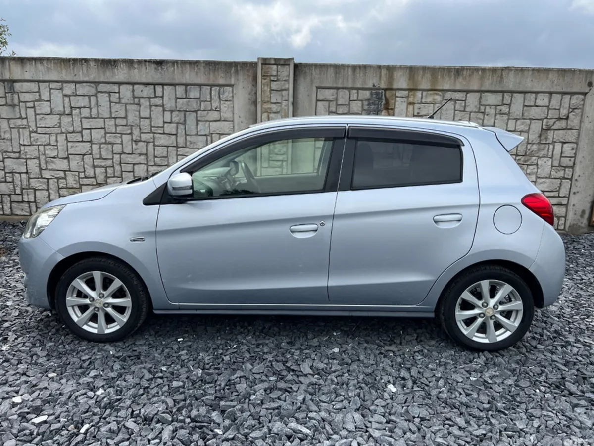 Mitsubishi Mirage Hatchback, Petrol, 2015, Silver