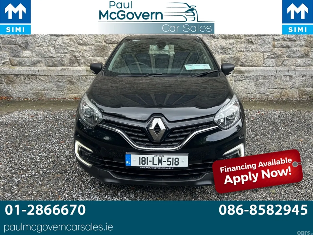 Renault Captur Hatchback, Diesel, 2018, Black