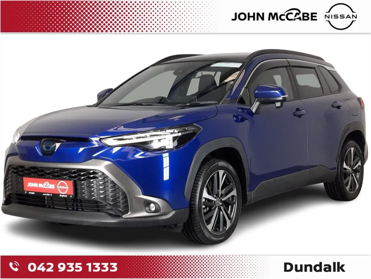 Toyota Corolla Cross SUV, Petrol Hybrid, 2023, Blue