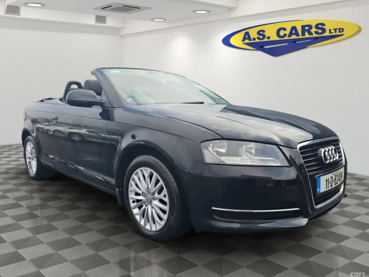 Audi A3 Convertible, Petrol, 2011, Black