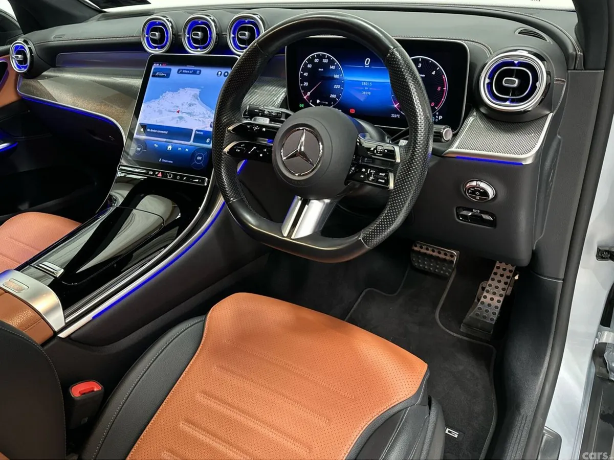 Mercedes-Benz GLC SUV, Diesel Hybrid, 2023, Silver