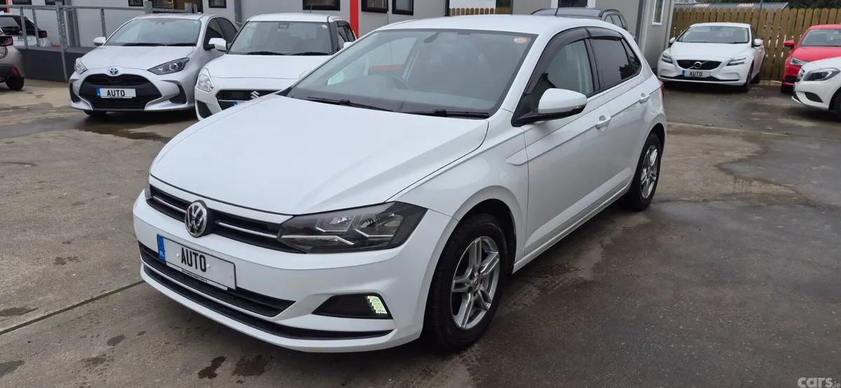 Volkswagen Polo Hatchback, Petrol, 2018, White