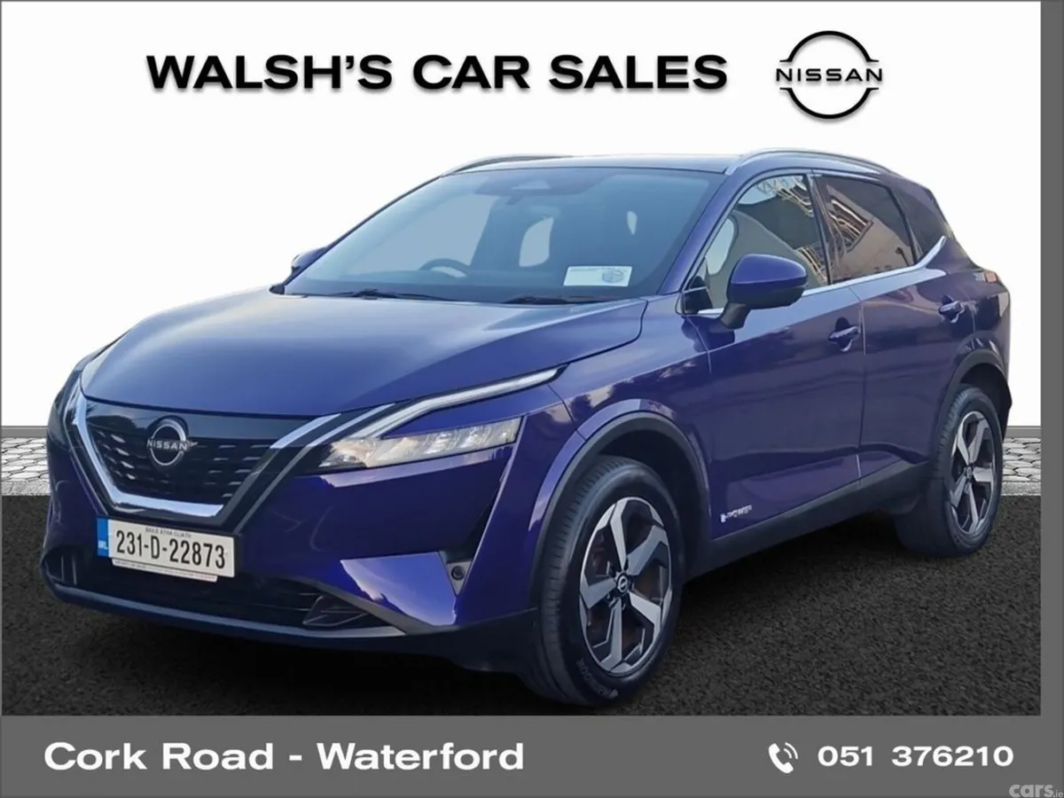 Nissan Qashqai SUV, Petrol, 2023, Blue