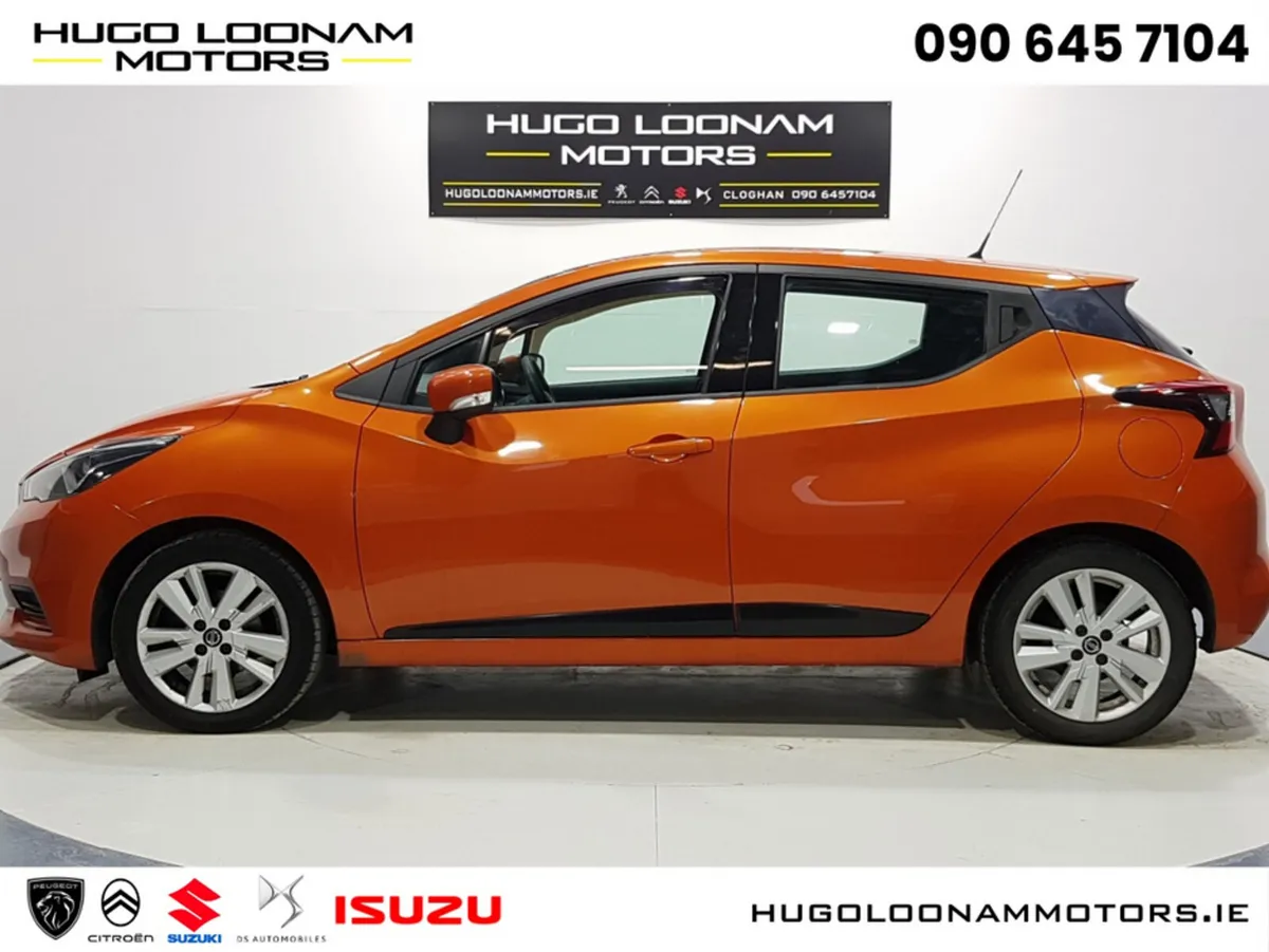 Nissan Micra Hatchback, Petrol, 2020, Orange