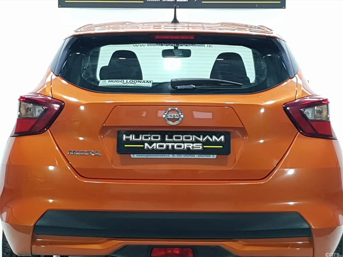 Nissan Micra Hatchback, Petrol, 2020, Orange