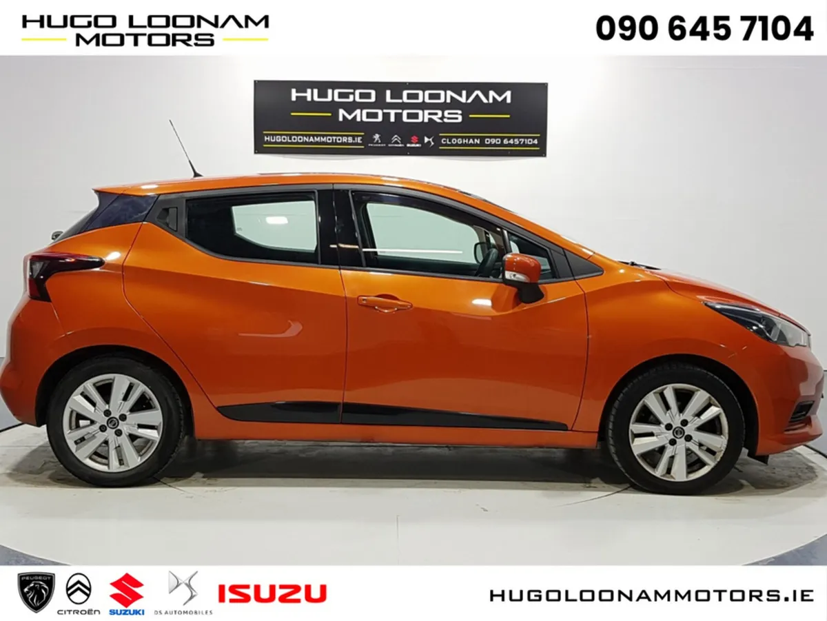 Nissan Micra Hatchback, Petrol, 2020, Orange