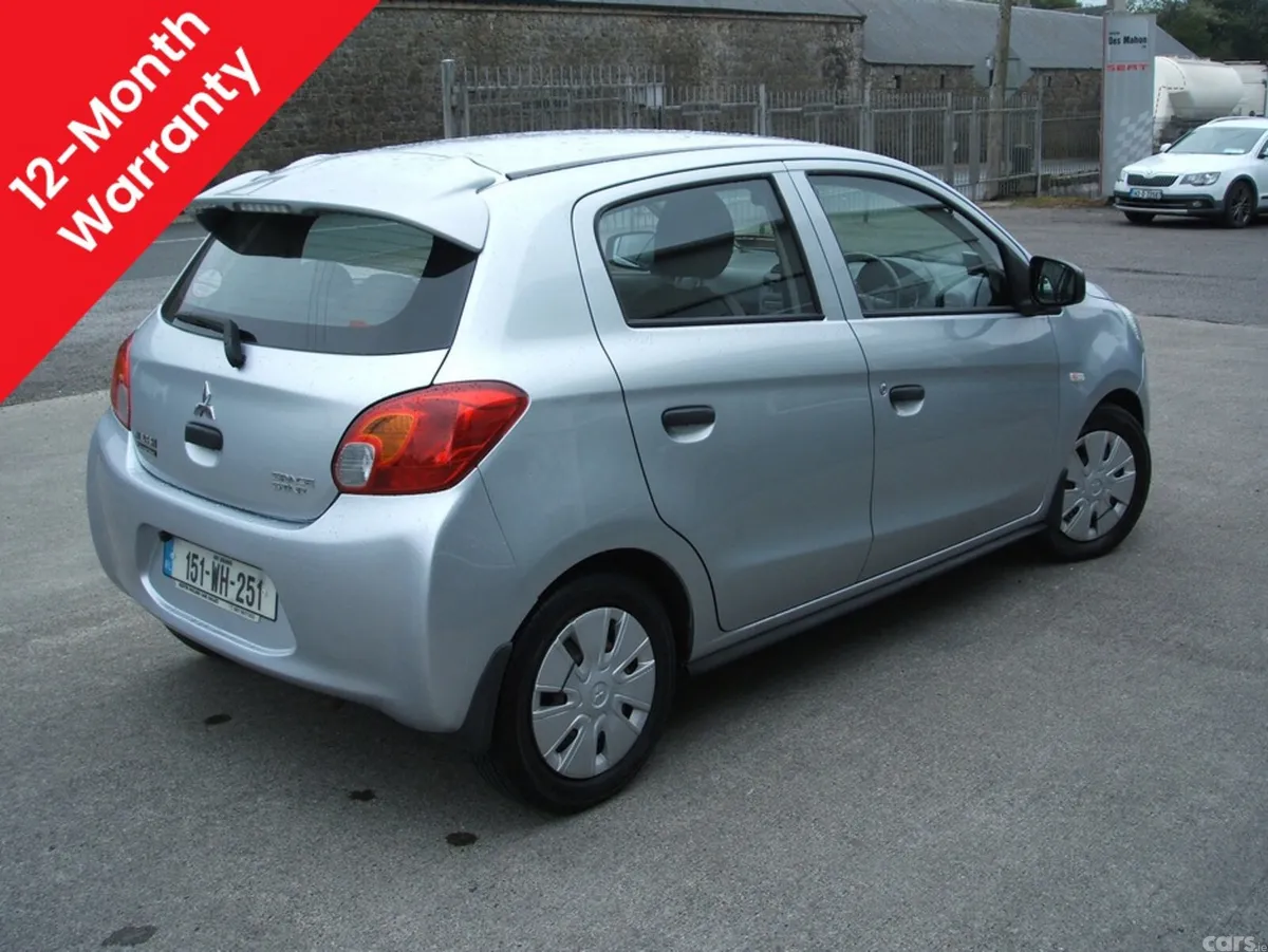 Mitsubishi Space Star Hatchback, Petrol, 2015, Silver