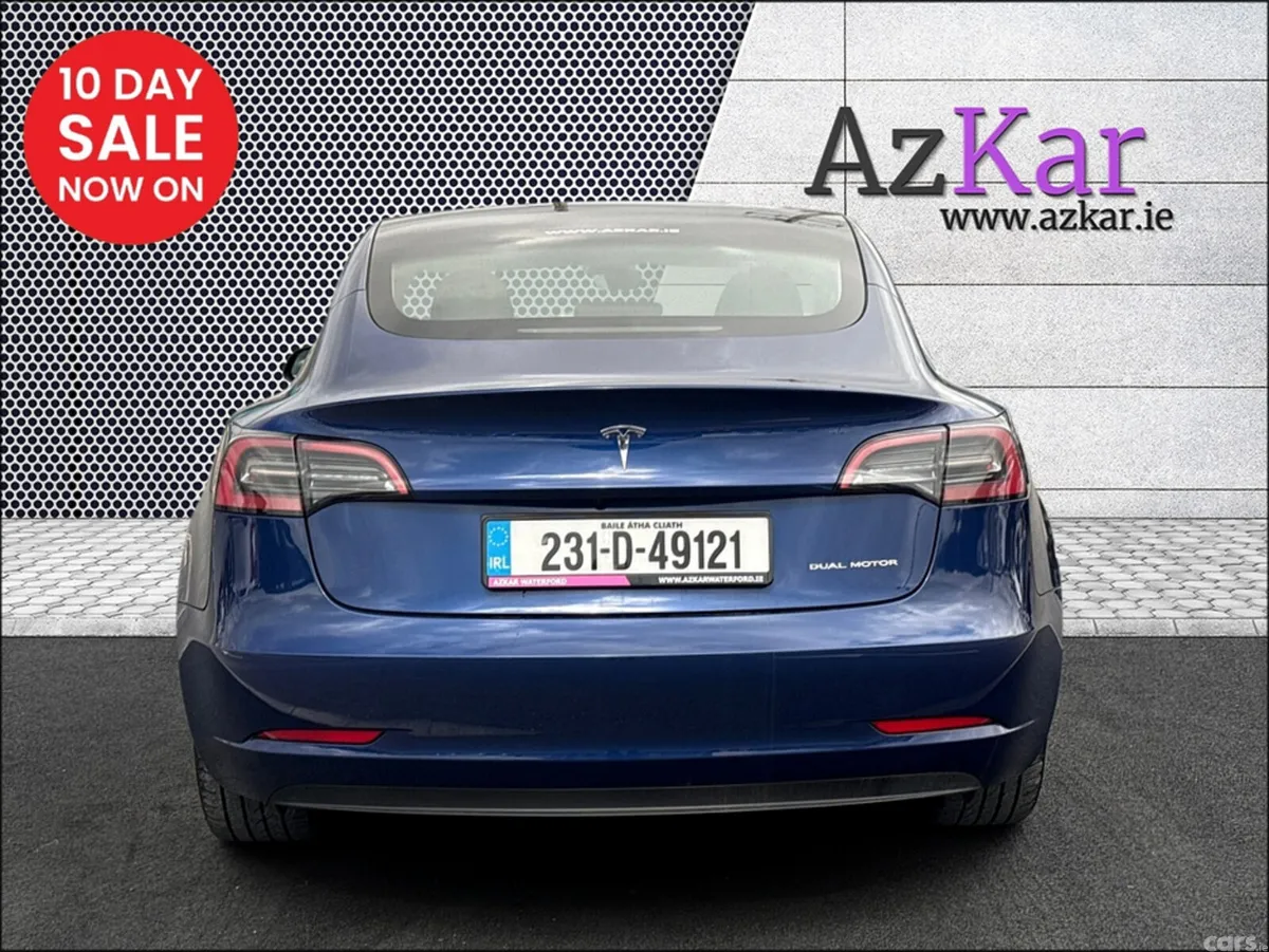 Tesla Model 3 Saloon, Electric, 2023, Blue