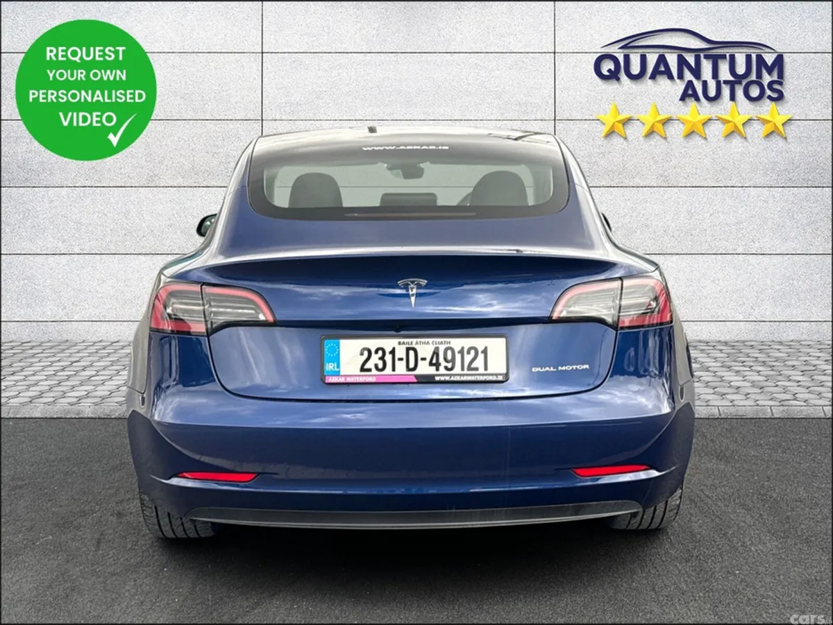 Tesla Model 3 Saloon, Electric, 2023, Blue