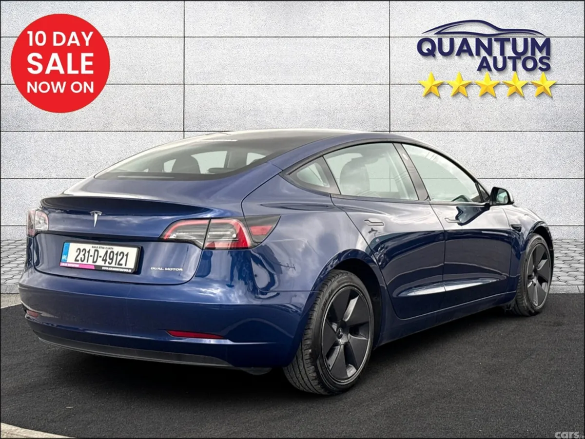 Tesla Model 3 Saloon, Electric, 2023, Blue