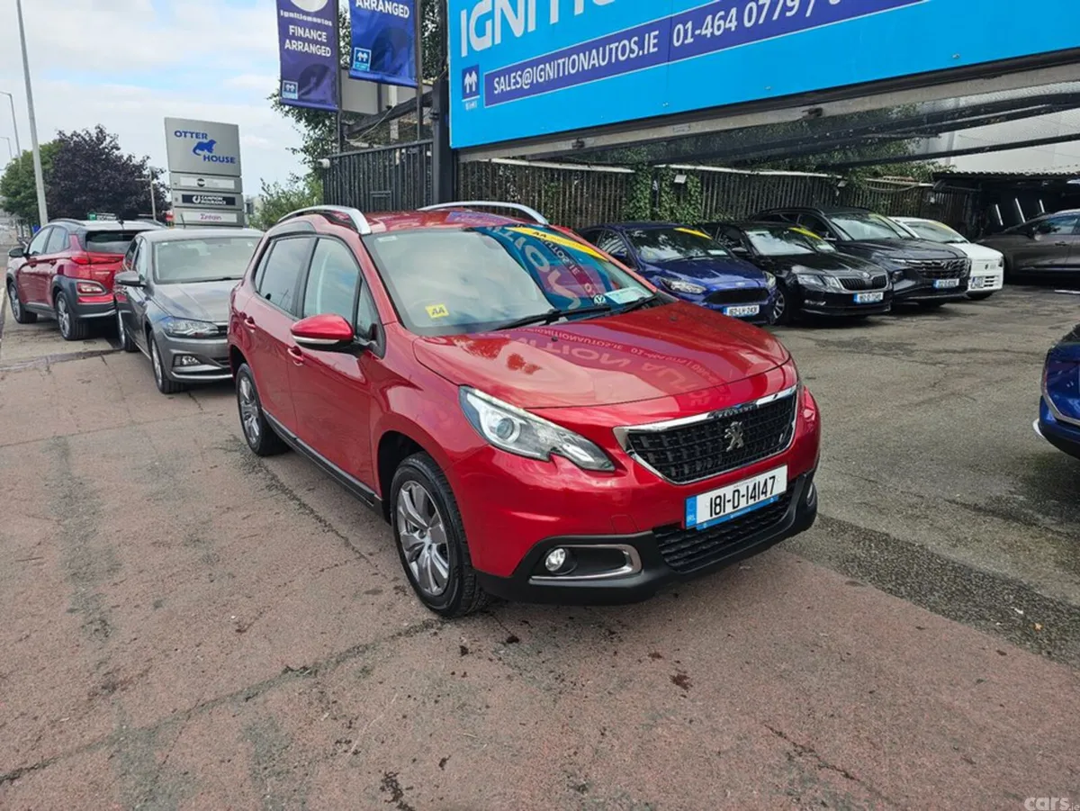 Peugeot 2008 Estate, Petrol, 2018, Red
