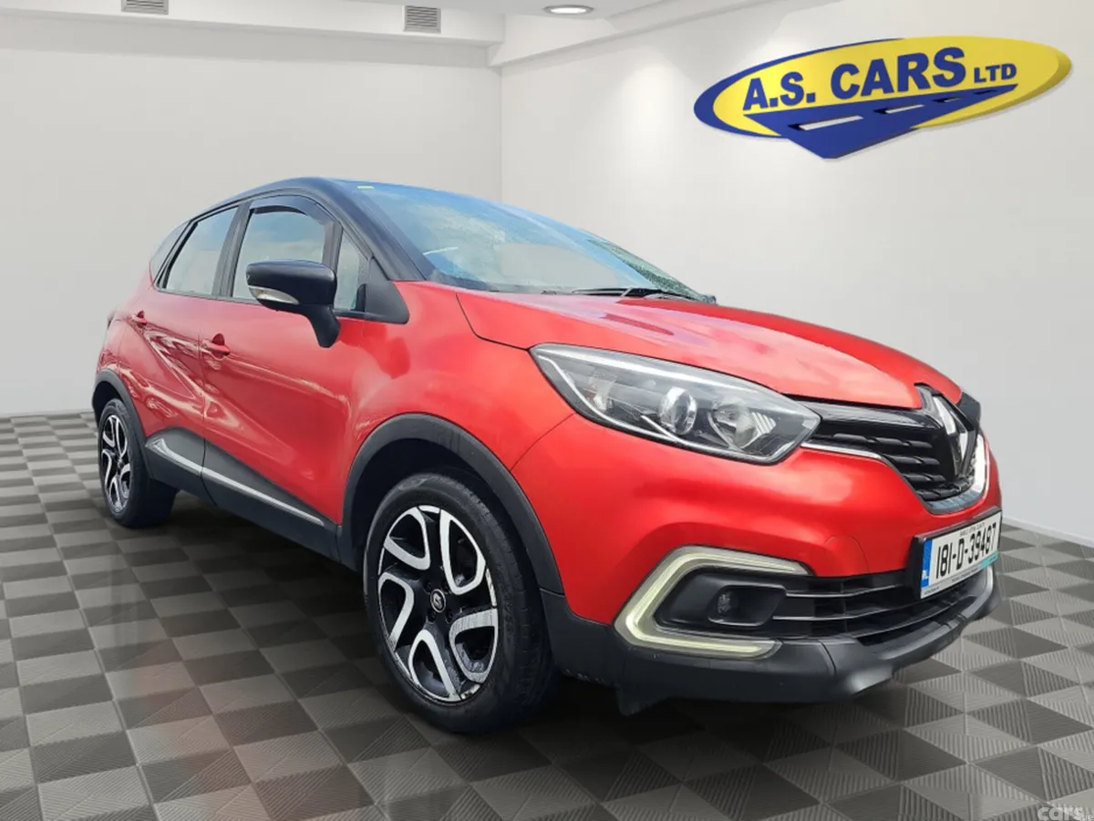 Renault Captur Hatchback, Petrol, 2018, Red