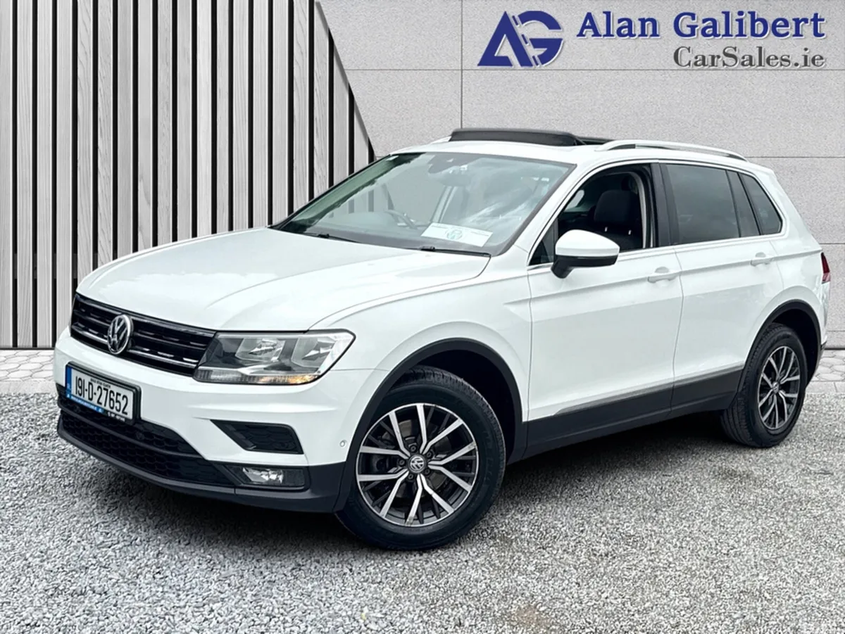 Volkswagen Tiguan SUV, Diesel, 2019, White
