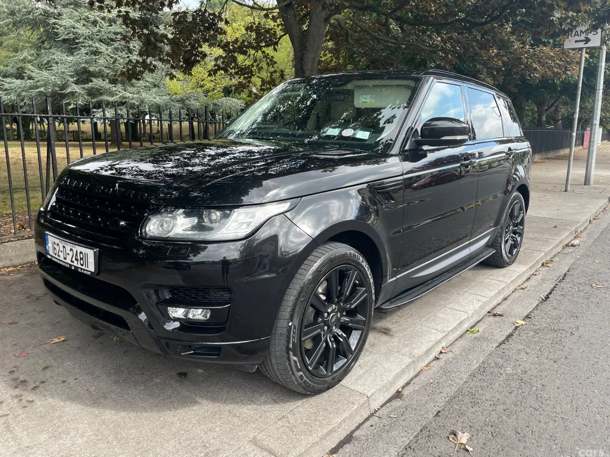 Land Rover Range Rover Sport SUV, Diesel, 2016, Black