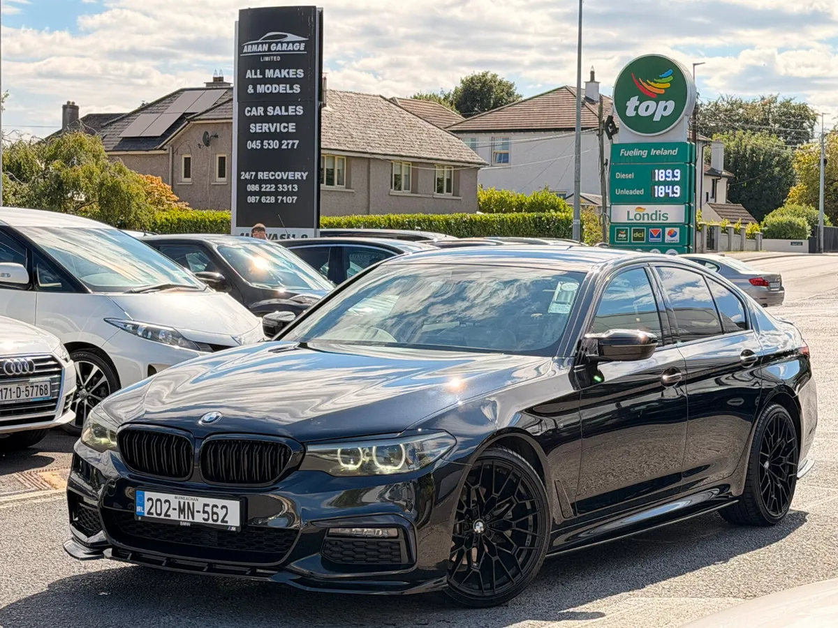 BMW 5-Series Saloon, Diesel, 2020, Black