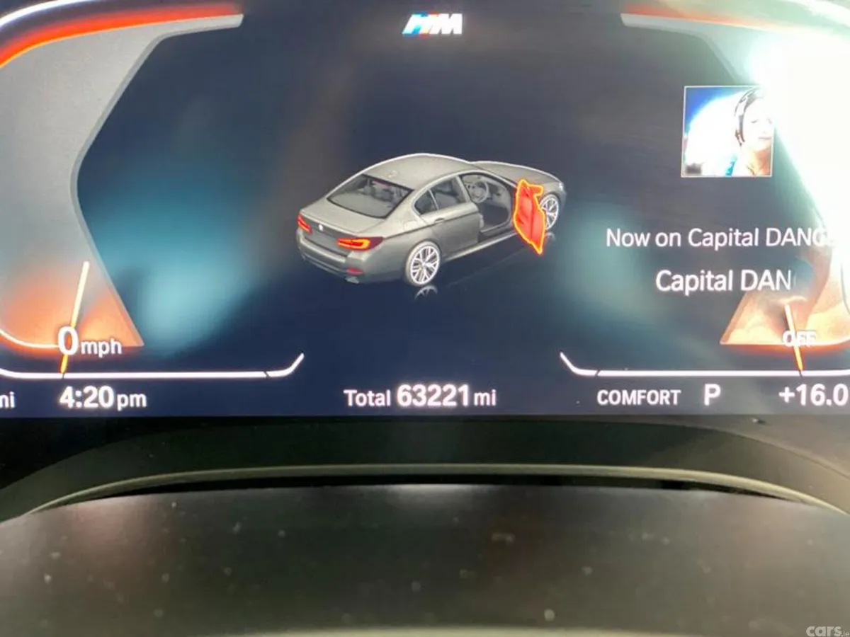 BMW 5-Series Saloon, Diesel Hybrid, 2022, White