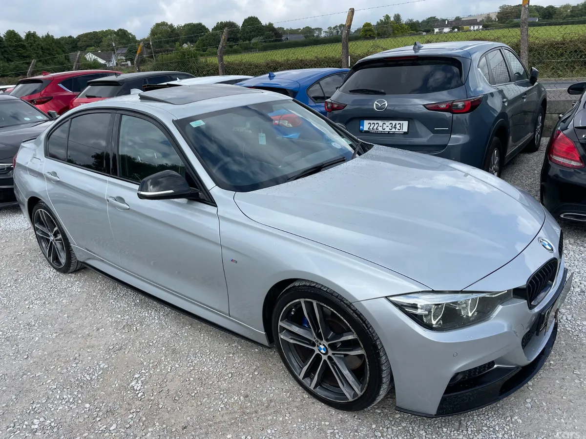 BMW 3-Series Saloon, Diesel, 2018, Silver